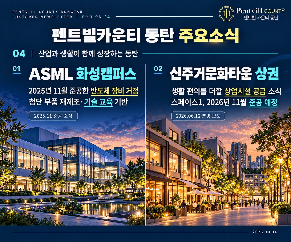 04회차 소식지: 산업과 생활이 함께 성장하는 동탄